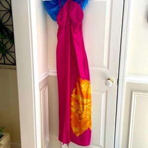 Halter Tropical Dress